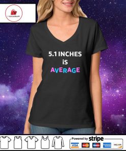 5.1 Inches Is Average s V-neck-t-shirt