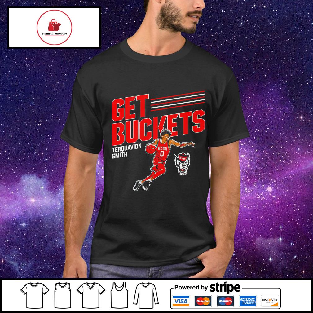 Terquavion Smith Get Buckets NC State Wolfpack shirt